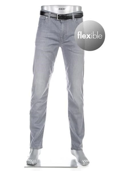 Alberto Jeans Stone, Modern Fit, Baumwolle T400®, Grau 3 Alberto Jeans Stone, Modern Fit, Baumwolle T400®, Grau