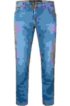 Jeans, Reguar Fit, Baumwoll-Stretch, Jeansblau 9 Jeans, Reguar Fit, Baumwoll-Stretch, Jeansblau -Milestone Shop 387092 norm 1