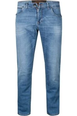Jeans, Reguar Fit, Baumwoll-Stretch, Jeansblau