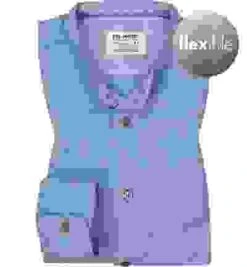 Hemd, Shaped Fit, Jersey CO2-Neutral, Rauchblau -Milestone Shop 388492 norm 1