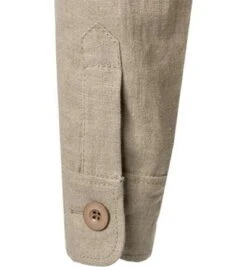 Oscar Jacobson Overshirt, Reines Leinen, Beige 9 Oscar Jacobson Overshirt, Reines Leinen, Beige -Milestone Shop 391081 norm3