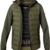 Strellson Steppjacke, Mikrofaser Wattiert, Grün -Milestone Shop 395579 norm