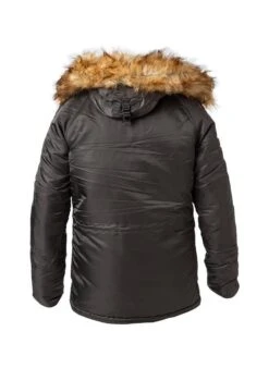 Alpha Industries Jacke, Mikrofaser Wattiert, Dunkelgrau 12 Alpha Industries Jacke, Mikrofaser Wattiert, Dunkelgrau -Milestone Shop 395993 norm2