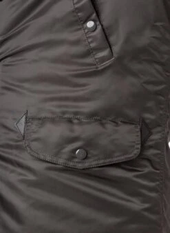 Alpha Industries Jacke, Mikrofaser Wattiert, Dunkelgrau 14 Alpha Industries Jacke, Mikrofaser Wattiert, Dunkelgrau -Milestone Shop 395993 norm5