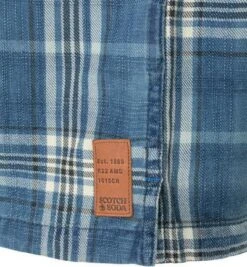 Overshirt, Twill, Blau Kariert -Milestone Shop 396223 norm3