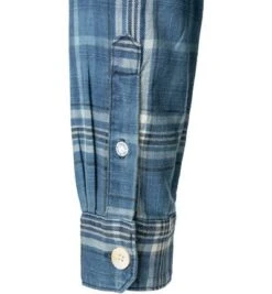 Overshirt, Twill, Blau Kariert -Milestone Shop 396223 norm4