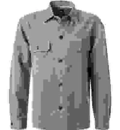 Boss Overshirt, Relaxed Fit, Leinen, Grün -Milestone Shop 396307 norm 1