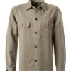 Boss Overshirt, Relaxed Fit, Leinen, Grün -Milestone Shop 396307 norm