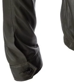 Baldessarini Lederjacke, Nappa, Dunkelolivgrün -Milestone Shop 396581 norm5