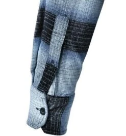 Replay Overshirt, Baumwolle, Blau-schwarz Kariert -Milestone Shop 396786 norm3