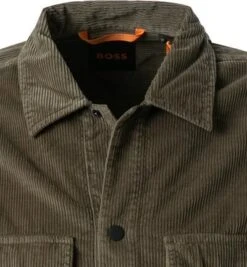 BOSS ORANGE Overshirt, Cord, Olive -Milestone Shop 396950 norm2
