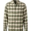 Overshirt, Relaxed Fit, Baumwolle, Grün-beige Kariert -Milestone Shop 396984 norm