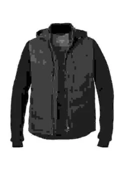 Daunenjacke, Mikrofaser, Blau-schwarz -Milestone Shop 398005 norm 1