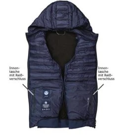 North Sails Jacke, Mikrofaser Wasserabweisend, Marineblau -Milestone Shop 398042 norm3