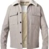 Bogner 2-in-1 Jacke, Material-Mix Mit Lammfellkragen, Greige Meliert -Milestone Shop 398149 norm