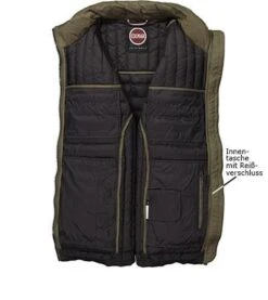 Colmar Daunenjacke, Mikrofaser, Dunkeloliv -Milestone Shop 398188 norm3