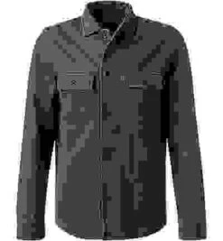 OLYMP Overshirt, Body Fit, Jersey, Marine Meliert -Milestone Shop 398485 norm 1