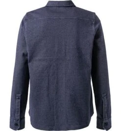 OLYMP Overshirt, Body Fit, Jersey, Marine Meliert -Milestone Shop 398485 norm2