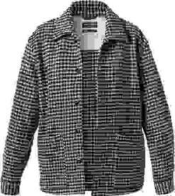 Marc O'Polo Overshirt, Wolle, Braun-grün Kariert -Milestone Shop 398773 norm 1