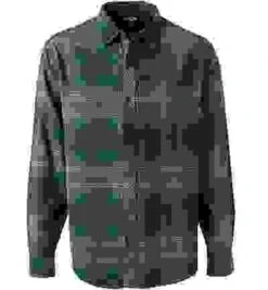 Billabong Hemd, Stretch-Flanell, Grün-navy Kariert 9 Billabong Hemd, Stretch-Flanell, Grün-navy Kariert -Milestone Shop 398871 norm 1