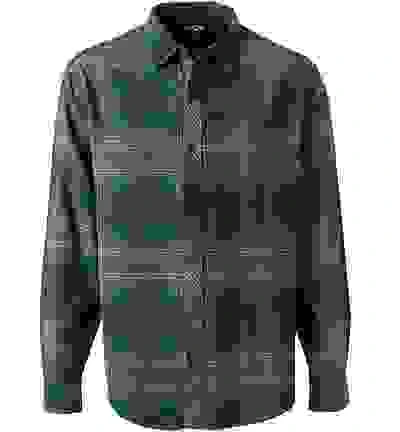 Billabong Hemd, Stretch-Flanell, Grün-navy Kariert 6 Billabong Hemd, Stretch-Flanell, Grün-navy Kariert – Bild 4