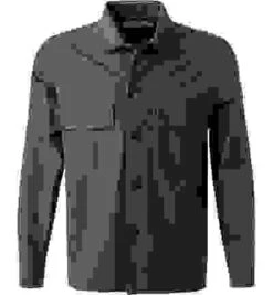 Calvin Klein Overshirt, Baumwolle, Dunkelolive -Milestone Shop 399877 norm 1