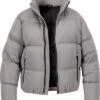Calvin Klein Daunenjacke, Mikrofaser, Asphaltgrau -Milestone Shop 399887 norm