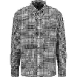 Gant Overshirt, Baumwolle, Schwarz-weiß Gemustert -Milestone Shop 400152 norm 1
