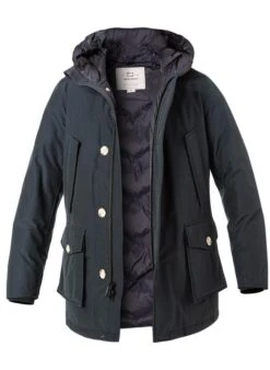 Woolrich Daunenparka Arctic, Baumwolle, Dunkelblau