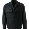 Marc O'Polo Overshirt, Schurwolle, Schwarz -Milestone Shop 400710 norm