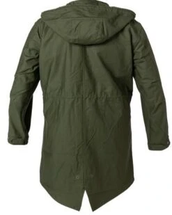Fred Perry Parka, Baumwolle Ungefüttert, Grün -Milestone Shop 400739 norm2