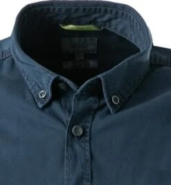 Camel Active Overshirt, Regular Fit, Popeline, Nachtblau -Milestone Shop 400764 norm2