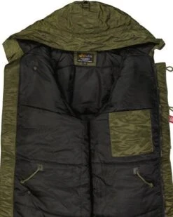 Alpha Industries Parka, Mikrofaser Wattiert, Dunkelgrün -Milestone Shop 401156 norm4
