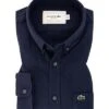 Lacoste Hemd, Regular Fit, Baumwolle, Marineblau -Milestone Shop 401172 norm
