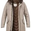 Woolrich Daunenparka, Schurwolle, Beige -Milestone Shop 401282 norm