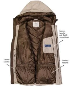 Woolrich Daunenparka, Schurwolle, Beige -Milestone Shop 401282 norm3