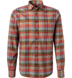 OLYMP Hemd, Modern Fit, Baumwolle, Multicolor Kariert