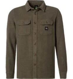 Quiksilver Overshirt, Bio Baumwolle, Militärgrün