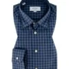 ETON Hemd, Contemporary Fit, Baumwolle, Blau Kariert 2 ETON Hemd, Contemporary Fit, Baumwolle, Blau Kariert -Milestone Shop 401538 norm