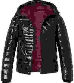 Emporio Armani Daunenjacke, Mikrofaser Wasserabweisend, Marine -Milestone Shop 401607 norm 1