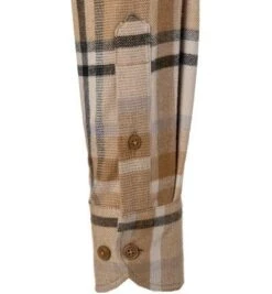 Daniel Hechter Hemd, Regular Fit, Baumwolle, Beige Kariert -Milestone Shop 401947 norm2