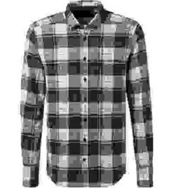 Daniel Hechter Hemd, Regular Fit, Baumwolle, Dunkelblau Kariert -Milestone Shop 401981 norm 1