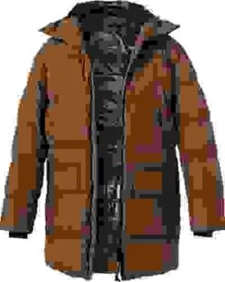 Marc O'Polo Daunenjacke, Mikrofaser, Dunkelbraun -Milestone Shop 402469 norm 1