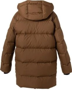 Marc O'Polo Daunenjacke, Mikrofaser, Dunkelbraun -Milestone Shop 402469 norm2