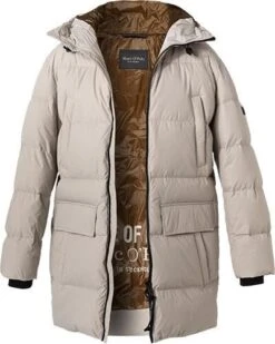 Marc O'Polo Daunenparka, Mikrofaser Wasserabweisend, Kitt