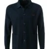 Fred Perry Overshirt, Baumwolle, Navy -Milestone Shop 402862 norm
