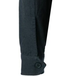 Fred Perry Overshirt, Baumwolle-Wolle, Anthrazit -Milestone Shop 402864 norm3