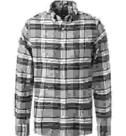 Gant Hemd, Baumwolle, Grün Kariert -Milestone Shop 403373 norm 1