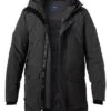 Pierre Cardin Parka, Mikrofaser Wattiert, Dunkelgrau -Milestone Shop 403449 norm