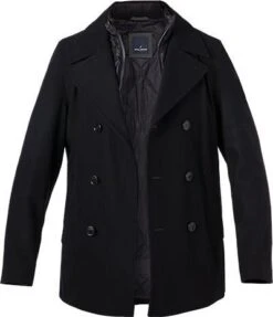 Daniel Hechter Cabanjacke, Wolle, Navy